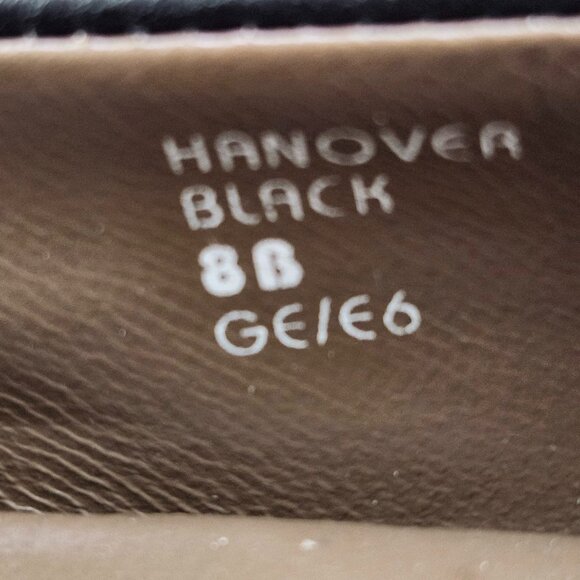 Earthies Earth Black Leather Shoes Size 8B - Picture 7 of 9